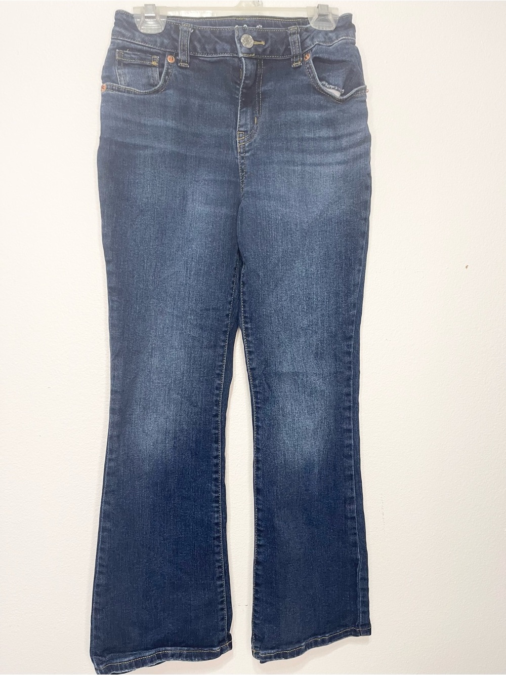 Cat & Jack Dark Blue Flare Jeans EUC